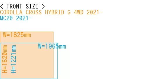 #COROLLA CROSS HYBRID G 4WD 2021- + MC20 2021-